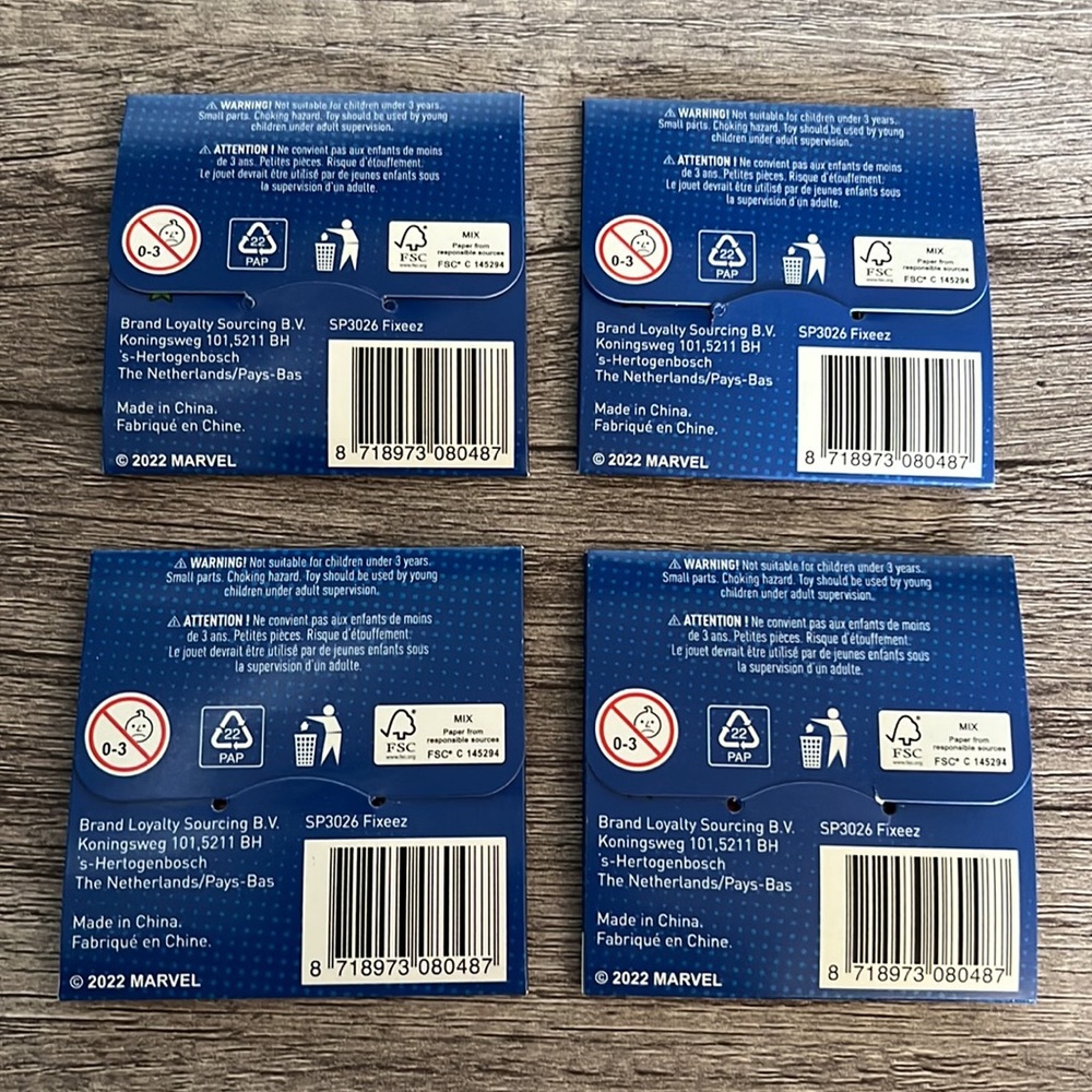 MARVEL FIXEEZ PATCHES UNOPENED - Picture 2 of 3